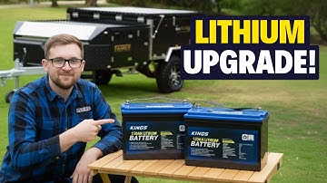 Camper Trailer Upgrades! How to Install Lithium Batteries