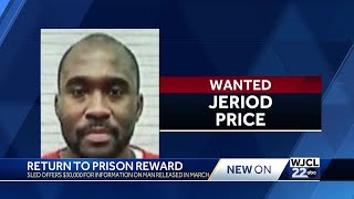 $30k reward offered to find SC murderer released from prison early