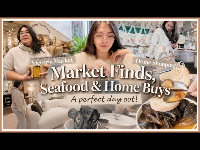 TULOY ANG PAGBILI-BILI PARA SA BAHAY + MORE KAINAN AND GALA IN VICTORIA MARKETI RichZigzVlogs