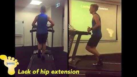 Enhance Running: lack of hip extension