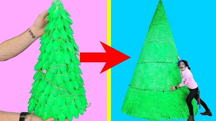 15 FOOT TALL CRAFTMAS TREE! - BUILDING MASSIVE DIY...