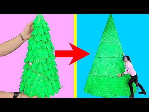 Video: How To Make A Big Christmas Toy For A Street Tree