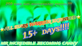 (350 subs!!!!)  mr incredible becoming canny warrior extended 1.5+ days part 2(segment 2)(phase 3-7)