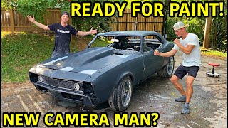 Rebuilding A Wrecked 1967 Chevrolet Camaro SS Part 16