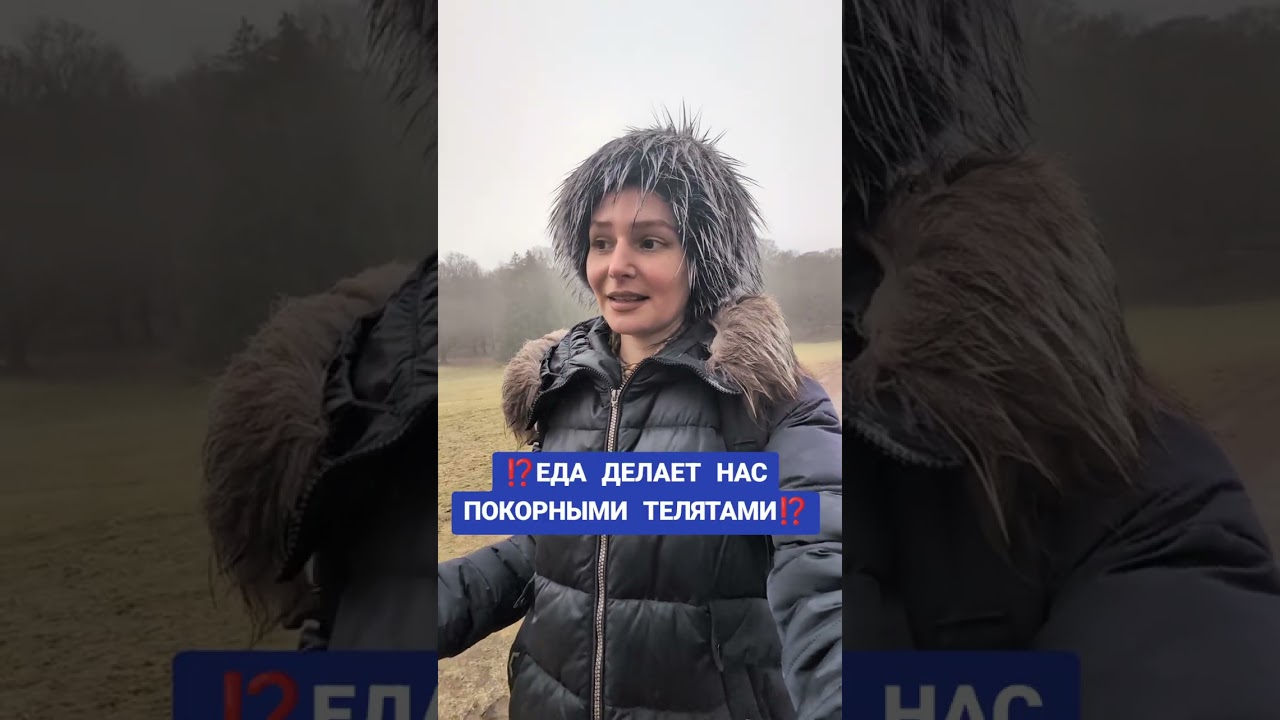 ЕДА ДЕЛАЕТ ПОКОРНЫМИ ‼️