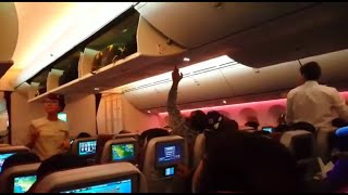 الخطوط الجوية القطرية/ داخل الطائرة Qatar Airways in aircraft