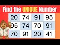 Find the Unique Number | Daily Memory Training Puzzle