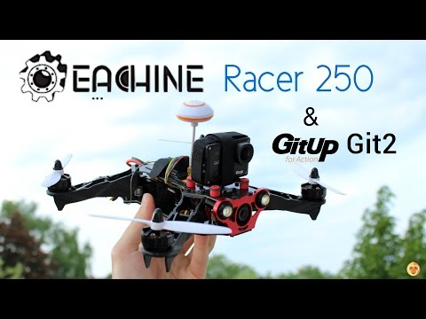 Eachine Racer 250 mit GitUp Git2 - Erster Flug bei Sonnenaufgang