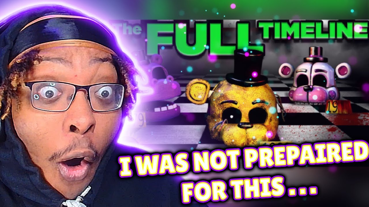 I THOUGHT IT WAS JUST A GOOFY GAME...I WAS SO WRONG! (Game Theory's FNAF Ultimate Timeline REACTION)