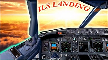 PMDG 737-800 NGX ILS Landing, FSX: Steam edition