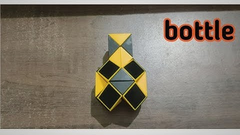 Snake cube bottle | snake cube bottle 24 pieces | how to make snake cube bottle |#bottle| #snakecube