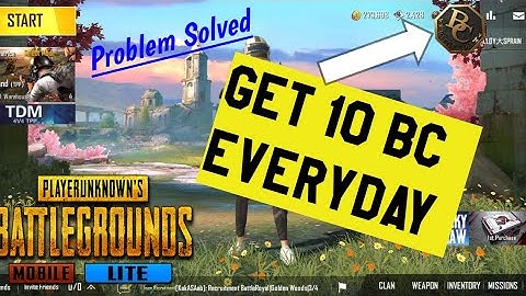 How To Get Again Watch Video Option in Pubg Mobile Lite | How To Get 10Bc Again  | Mr.Student