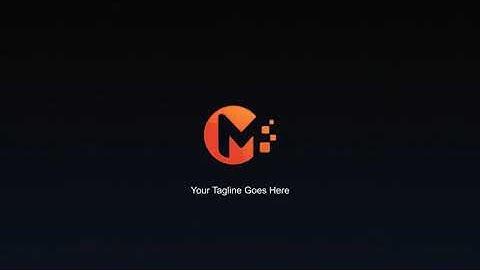 Dot Matrix Logo Reveal