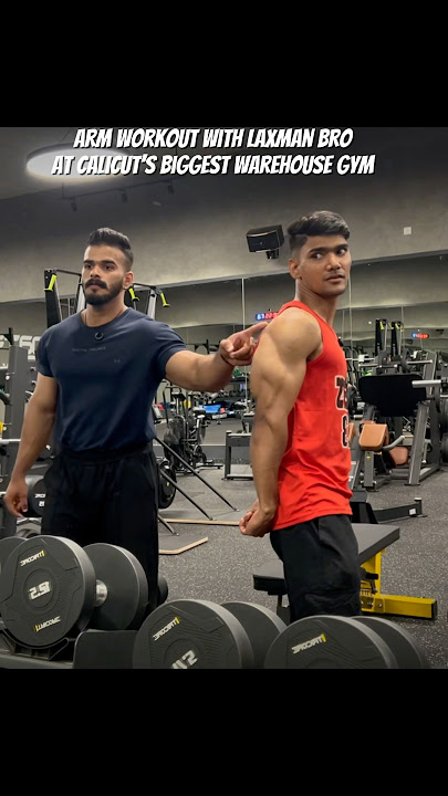Arms workout with kerala’s superman | Ali x Lxmn