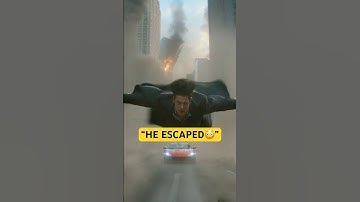 “A Superhero Escaped as the City Collapsed 😳”
