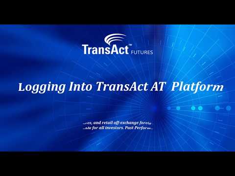 Logging Into TransAct AT  Platform