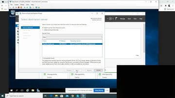 Removing roles and features in Windows Server 2016