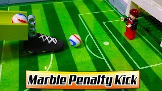 Marble race: PENALTY KICK / MARBLE SOCCER - 2019 America´s Cup  Groups R2