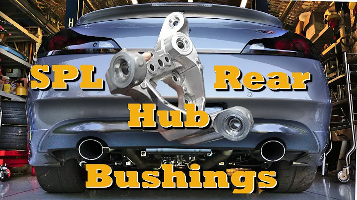 370z G37 SPL Rear Hub Bushings Install