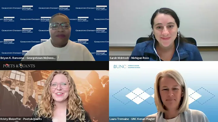 Online MBA Admissions Panel With Georgetown McDonough, Michigan Ross & UNC Kenan-Flagler