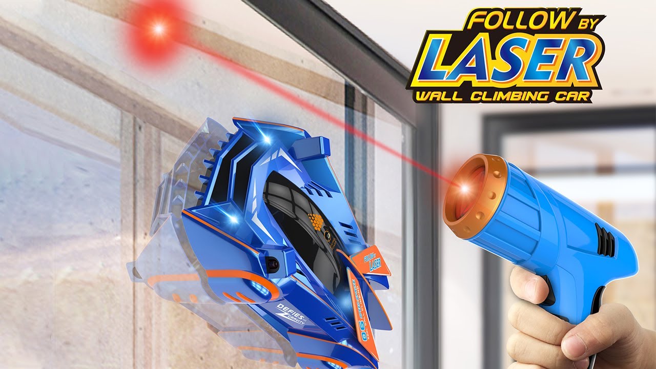 Infrared laser remote control car that climbs up walls YouTube