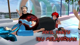 Bocil Bantu Melahirkan Ibu Hamil Di Kolam Renang Sakura School Simulator