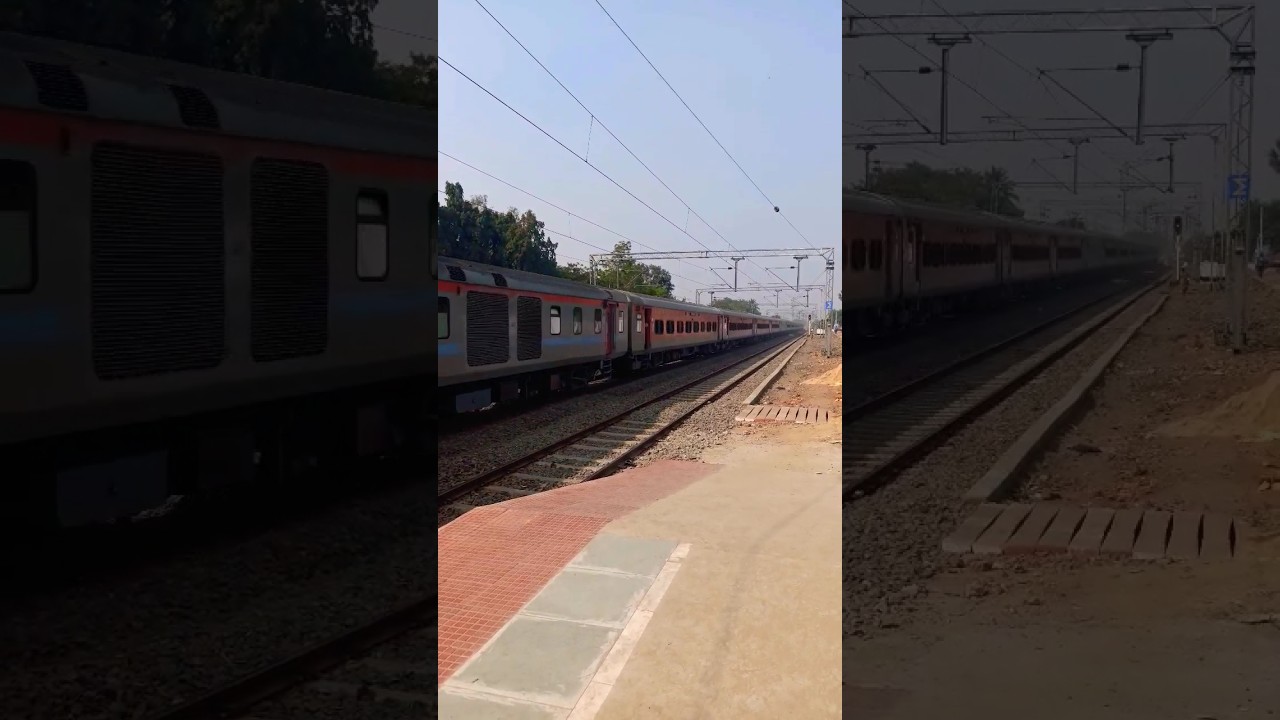 🔥🔥13054 Radhikapur Howrah Kulik Express Skipping Guskara  |  Howrah WAP5 30197🔥🔥