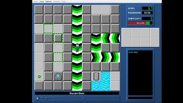 CCLP1 level 67 solution - 297 seconds