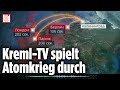 106 Sekunden bis Berlin – Russische Talkshows hetzen für den Atomkrieg | Die richtigen Fragen