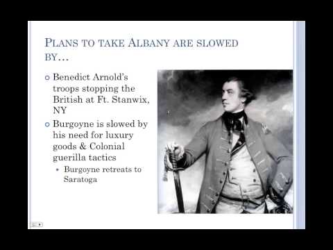 3-Pronged Attack & Battle of Saratoga