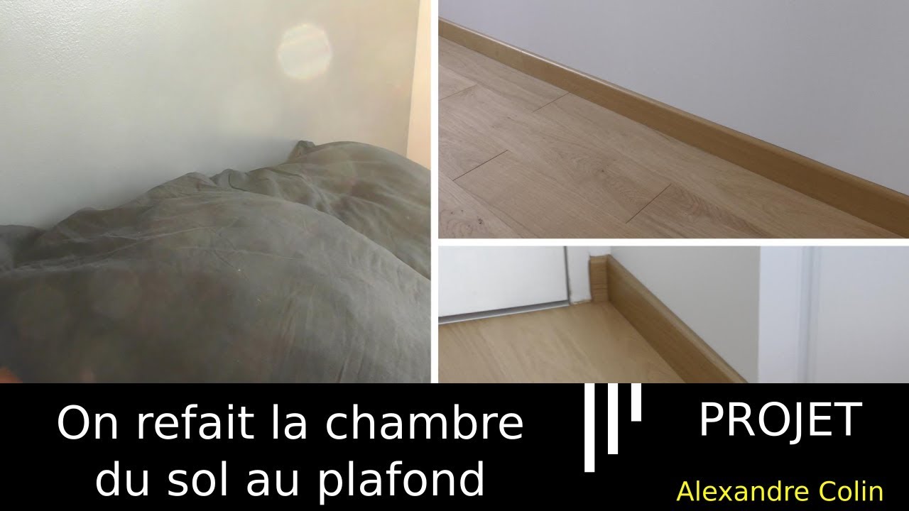 On refait la chambre du sol au plafond - YouTube