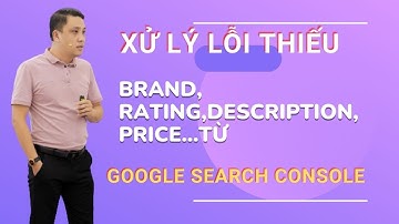 Xử lý website thiếu Brand Rating Price Description Sku Review từ Google Search Console