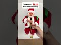 Santa Climbs Rope, Spreading Joy & Cheer! #Christmas #santaclaus #climb