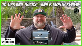 NINJA WOODFIRE GRILL TOP 10 TIPS AND TRICKS!  (And 6 Month Review!)