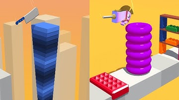 Slice It All - BIG UPDATE!! Very Satisfying And Relaxing ASMR Slicing Game