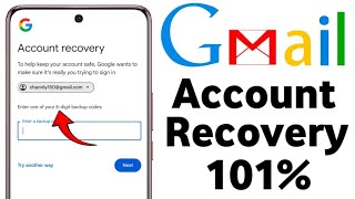8 digit backup code gmail kaise pata kare || Gmail Account Recovery 8 digit backup code || Tech shah