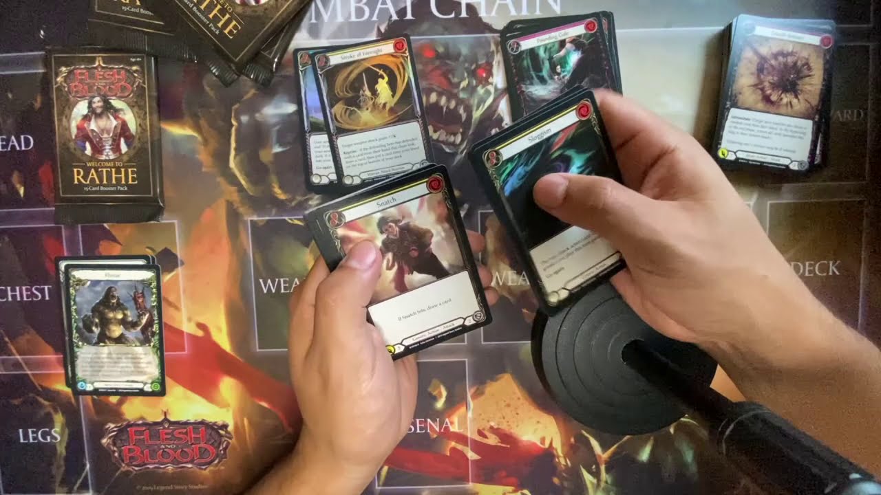 WTR Alpha Booster Pack Opening (No commentary)