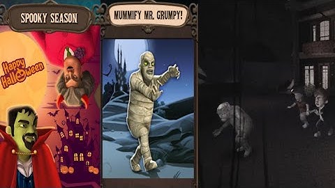 scary stranger 3d mummify Mr. grumpy ! spooky season new update gameplay video