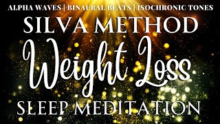 Sleep Meditation | Silva Meditation | Weight Loss REPROGRAM | Alpha |  Binaural Beats