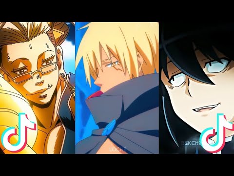 Anime edits   Anime TikTok Compilation   Badass Moments pt128