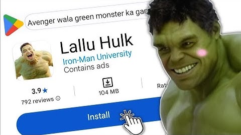 I Played The Most 😱 Underrated HULK Game On Play🔥