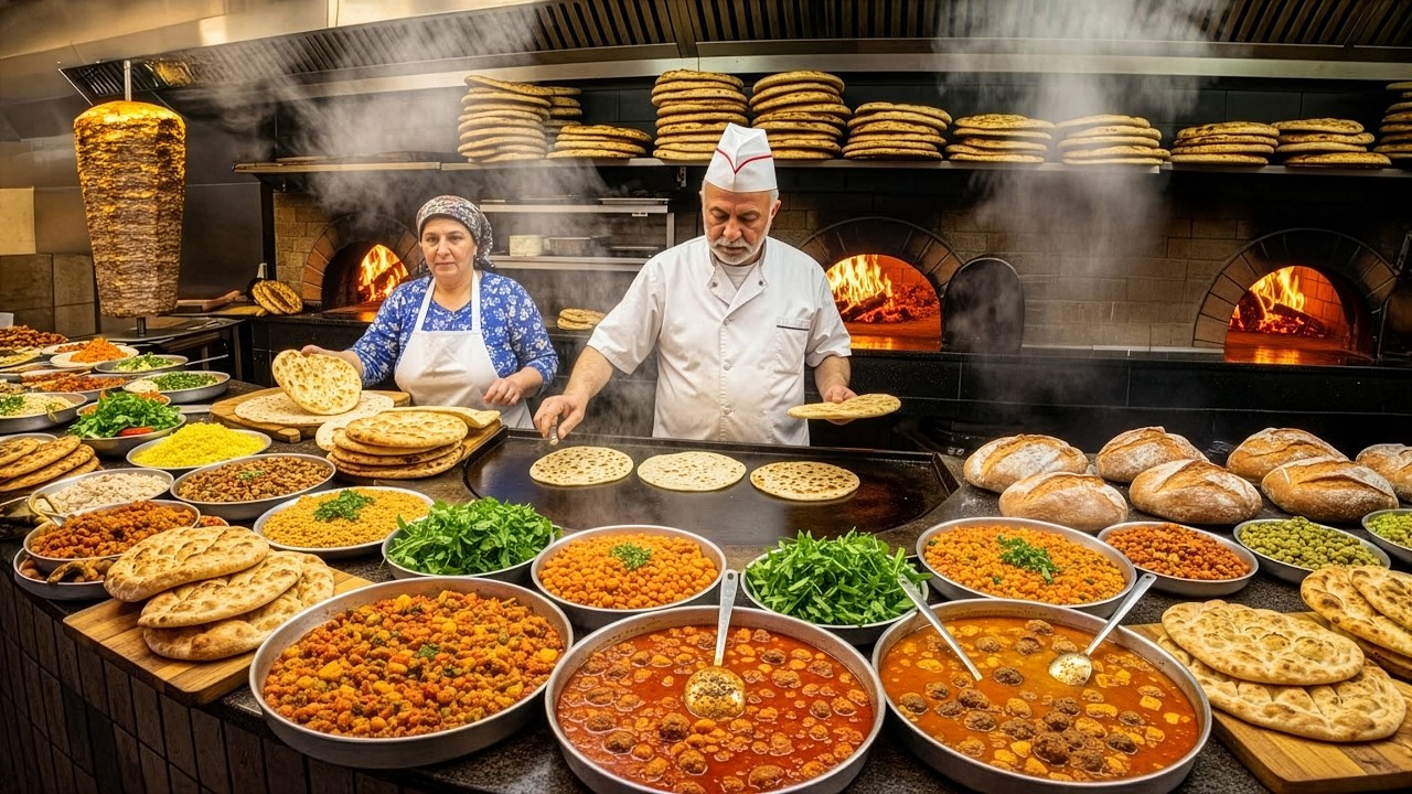3+ Hours of Turkish Food | Bakeries, Desserts & Restaurant Kitchens