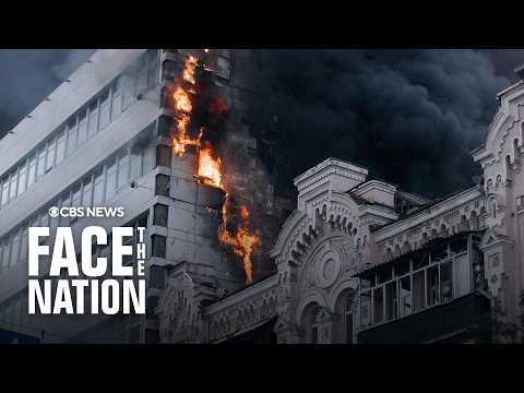 Huge Russian daytime drone strike in Kyiv