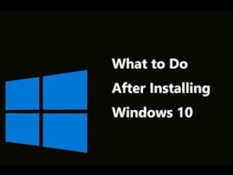 Hướng dẫn setup sau khi cài đặt Windows 10 | Hi-tech channel