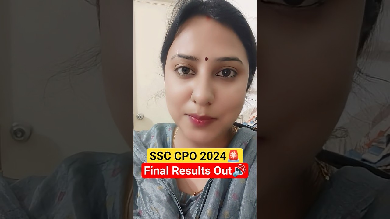 How to Check SSC CPO 2024 Final Results Out 