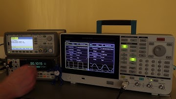 Tektronix AFG31052 Output Frequency, AC Amplitude and DC Offset Tests
