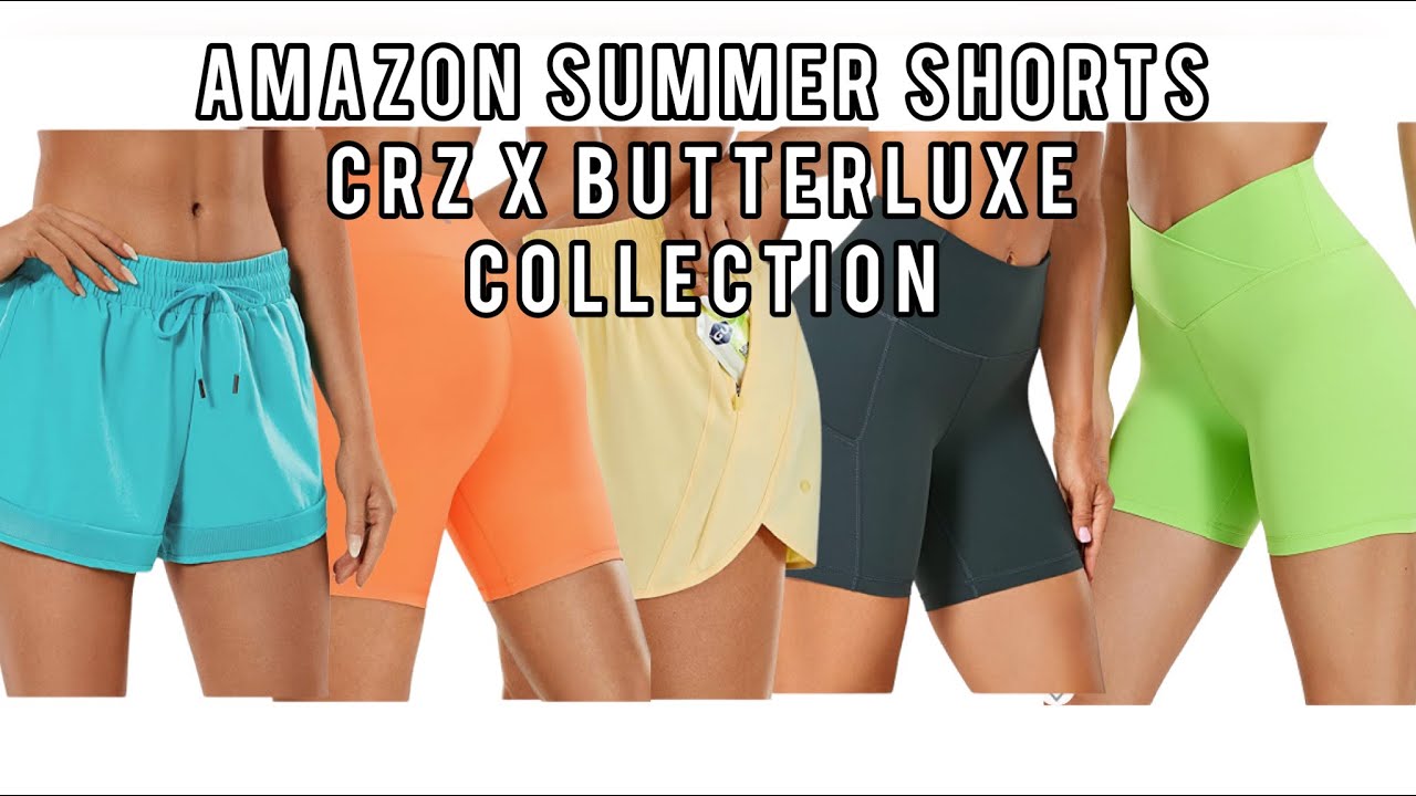 Summer Shorts Try-on Haul : CRZ X BUTTERLUXE : Lulu dupes! 