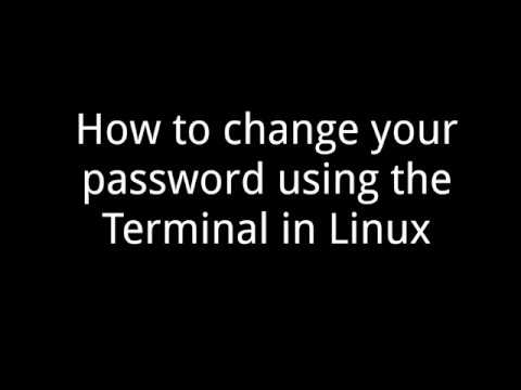 How to Manage Your Password via the Terminal in Linux usign the Passwd Command