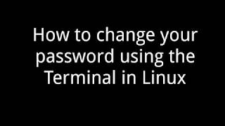 How to Manage Your Password via the Terminal in Linux usign the Passwd Command