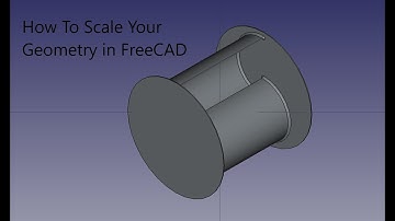 Scale  your Geometry - FreeCAD=OpenFoam